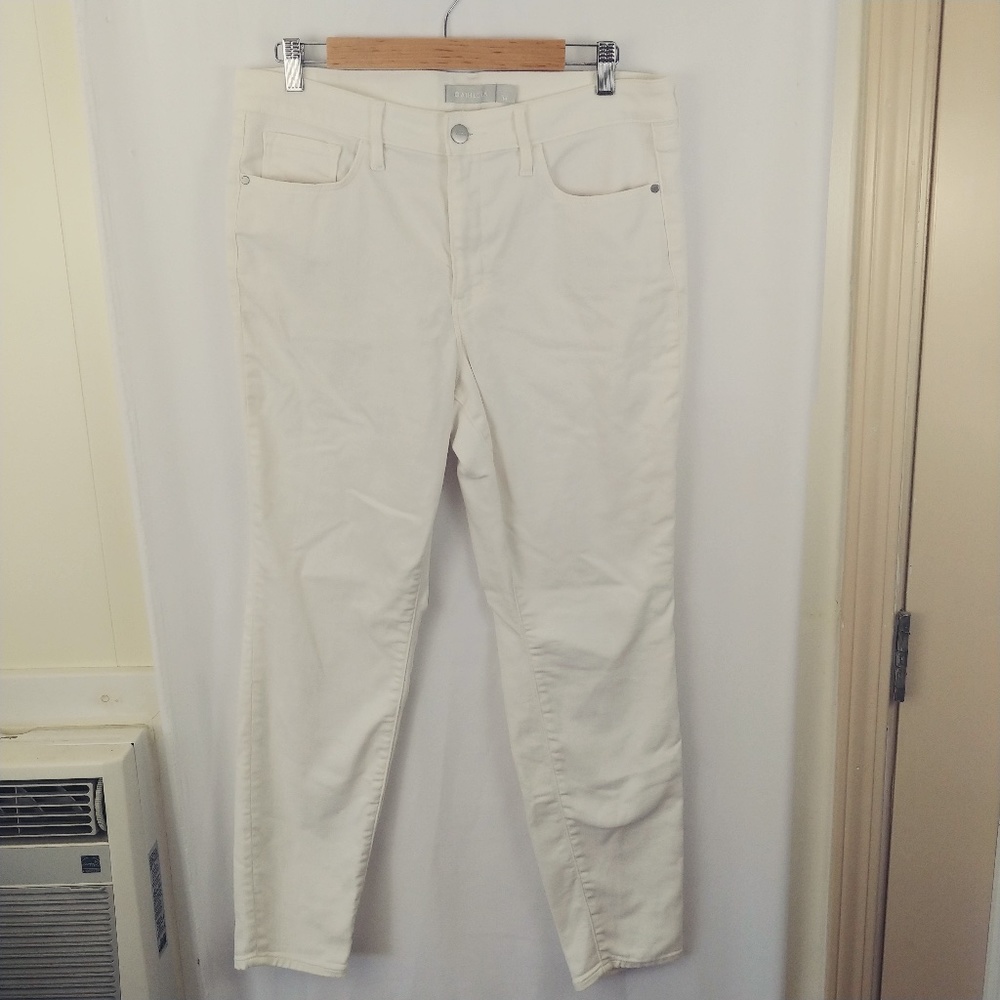 Athleta Sculptek Ultra Skinny Jean in White Size 14